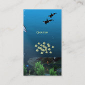 Carte De Visite Sous la mer (Dos)