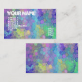 Carte De Visite Sous la mer (Devant / Derrière)