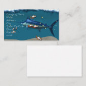 Carte De Visite Sous le Surf (Devant / Derrière)