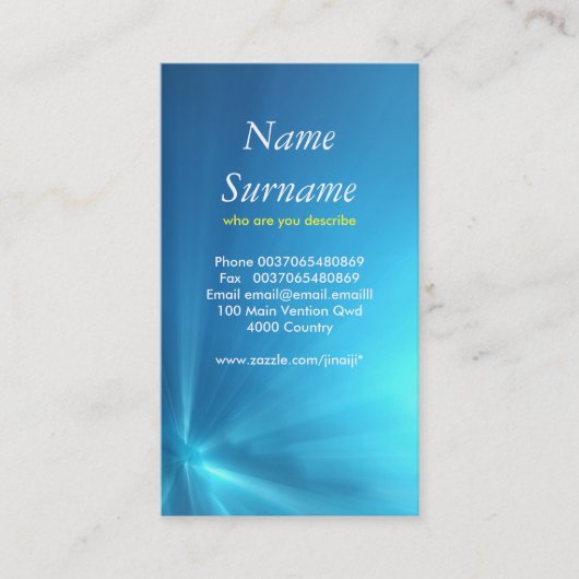 carte de visite sous-marin (Devant)