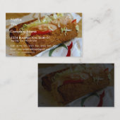 Carte De Visite Sous sandwich à Quiznos (Devant / Derrière)