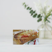 Carte De Visite Sous sandwich à Quiznos (Debout devant)