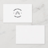 Carte De Visite Soutenez votre reporter de tribunal local (Devant / Derrière)