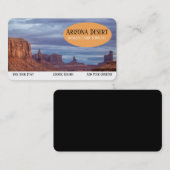 Carte De Visite Southwestern Monument Valley Arizona (Devant / Derrière)