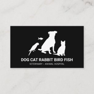 Carte De Visite Soutien en cas de perte d'animal de compagnie