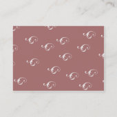 Carte De Visite Soutien-gorge de Longlive - potelé (Dos)