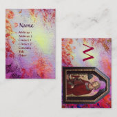 CARTE DE VISITE SOUVENIRS MYSTIQUES/ MONOGRAMME SAINT GALGANO (Devant / Derrière)