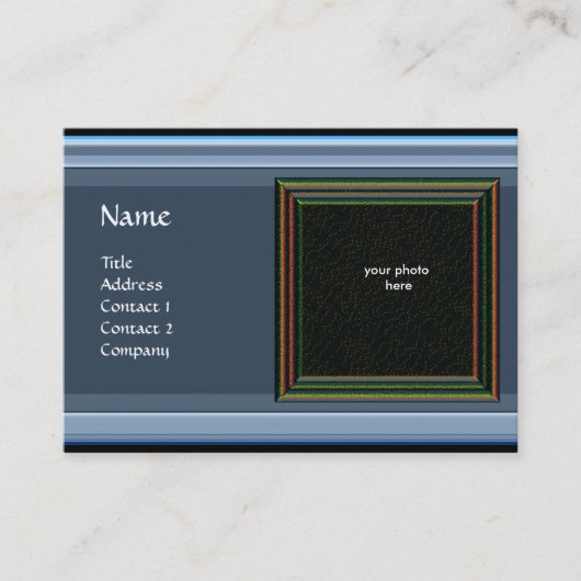 Carte De Visite SOVENIR VIBRANT3 MONOGRAM rose nacré (Devant)