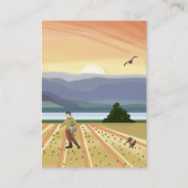 Carte De Visite Sower et semence parable (Devant)