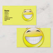 Carte De Visite Soyez heureux (Devant / Derrière)