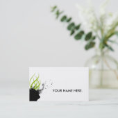 Carte de visite - soyez libre (Debout devant)