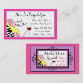 Carte de visite Spa (Devant / Derrière)