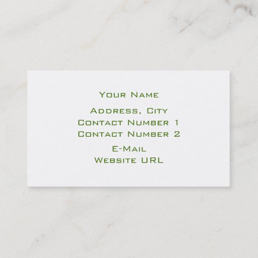 Carte de visite spa (Dos)