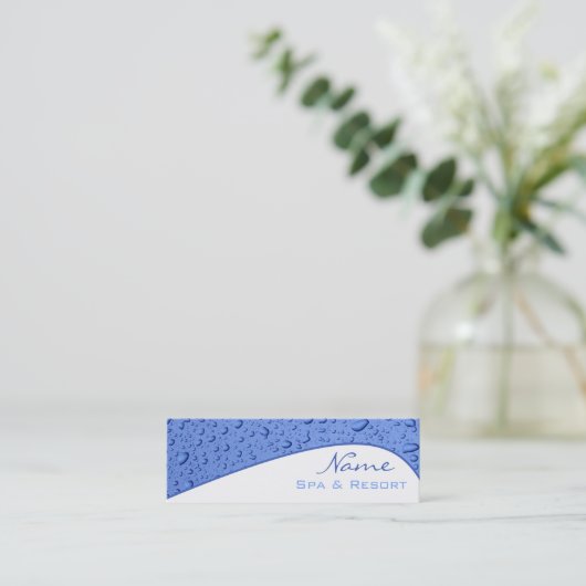 Carte de visite spa (Debout devant)