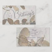 Carte de visite Spa (Devant / Derrière)