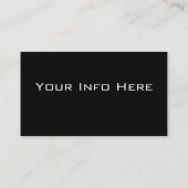 Carte De Visite Spa (Dos)