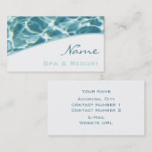 Carte de visite spa (Devant / Derrière)