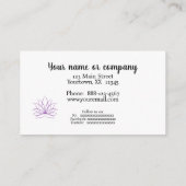 Carte De Visite Spa (Dos)