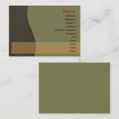 Carte de visite spa (Devant / Derrière)