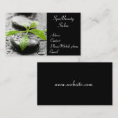Carte De Visite Spa/carte de visite salon de beauté (Devant / Derrière)