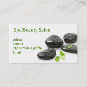 Carte De Visite Spa/carte de visite salon de beauté
