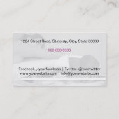 Carte De Visite Spa Center et Massage Business card (Dos)