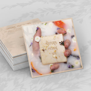 Carte de visite Spa de bain Petals