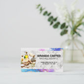 Carte De Visite Spa de jour | Huiles et sels (Debout devant)