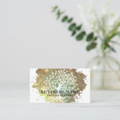 Carte De Visite Spa de la santé de l'arbre de vie Parties scintill (Debout devant)