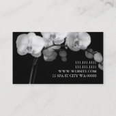 Carte De Visite Spa de massage facial dermatologue de peau claire (Dos)