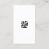 Carte De Visite Spa de salon de cristaux rose pâle (Dos)