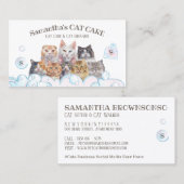 Carte De Visite Spa de soins pour animaux de compagnie Salon assis (Devant / Derrière)