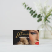 Carte de visite Spa du salon de bronzage (Debout devant)