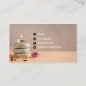 Carte De Visite Spa et massage (Dos)