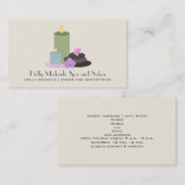Carte de visite Spa et salon (Devant / Derrière)