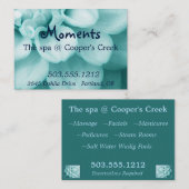Carte De Visite Spa, exemple (Devant / Derrière)