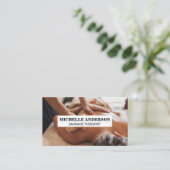 Carte De Visite Spa | Massage de relaxation (Debout devant)