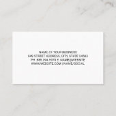 Carte De Visite Spa | Massage de relaxation (Dos)