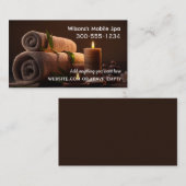 Carte De Visite Spa mobile (Devant / Derrière)
