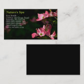 Carte de visite Spa modèle (Devant / Derrière)