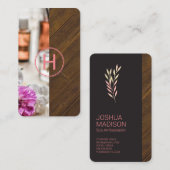 Carte De Visite Spa | Monogramme (Devant / Derrière)