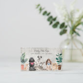 Carte De Visite Spa pour animaux de compagnie (Debout devant)