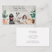 Carte De Visite Spa pour animaux de compagnie (Devant / Derrière)