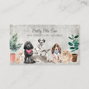Carte De Visite Spa pour animaux de compagnie