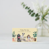 Carte De Visite Spa pour animaux de compagnie (Debout devant)