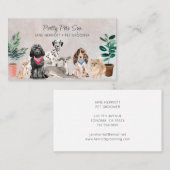 Carte De Visite Spa pour animaux de compagnie (Devant / Derrière)