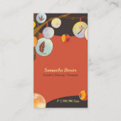 Carte De Visite Spa unique Whimsical Lantern Tree (Devant)