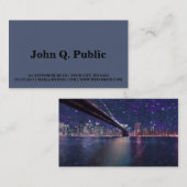 Carte De Visite Spacey Manhattan (Devant / Derrière)