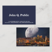 Carte De Visite Spacey Pittsburgh (Devant / Derrière)
