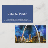 Carte De Visite Spacey St. Louis (Devant / Derrière)